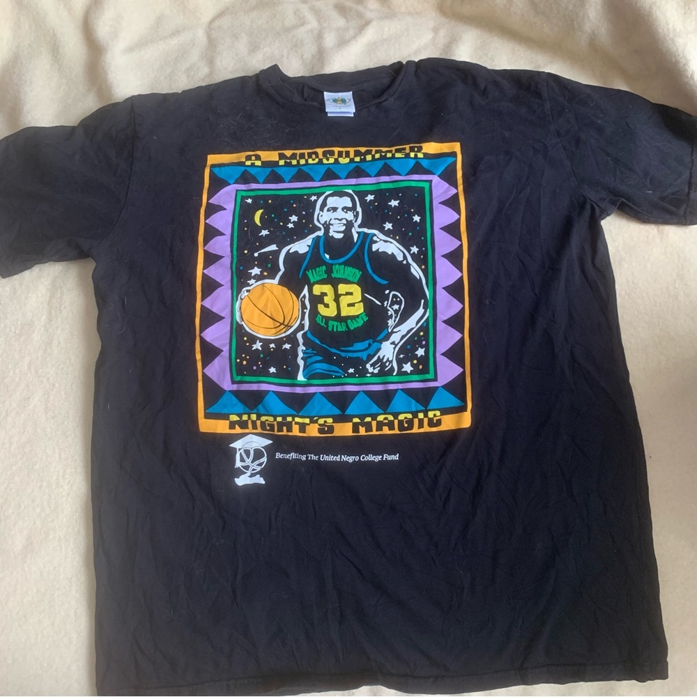 Cross Colours Magic Johnson tee. Large